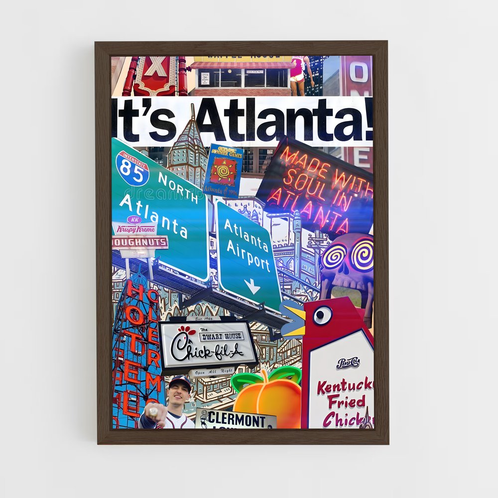 Poster Atlanta Passion – affiche Basketball (vue 5)